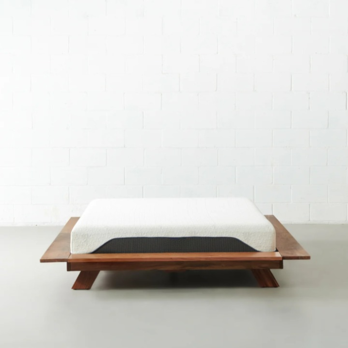 PRITI Solid Wood Platform Bed