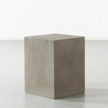 PRITI Grey Concrete Side Table