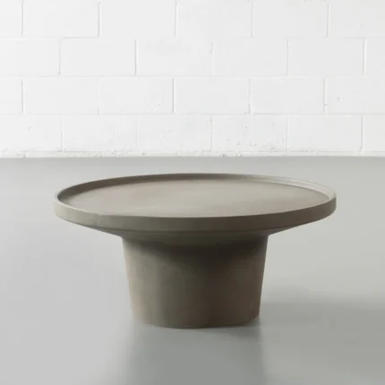 PRITI Grey Concrete Coffee Table