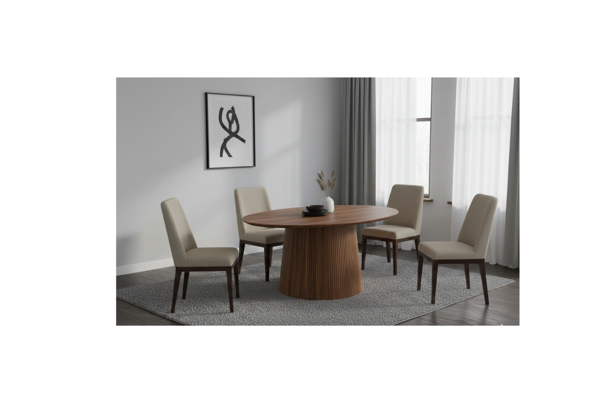 PRITI Dining Table (Mango Solid Wood) PRITI Dining Table (Mango Solid Wood)