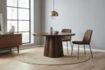 PRITI Brown Wooden Dining Table