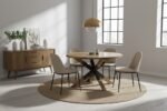 PRITI Wooden Dining Table (Solid Wood )