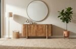 PRITI Mango Wood Sideboard 170 cm