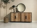 PRITI Mango Wood Sideboard 185cm