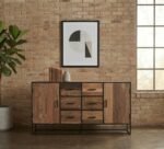PRITI Wooden Sideboard 180 cm