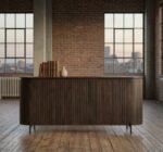 Sideboard Dresser Dark Brown 180 cm (Solid Wood) – PRITI