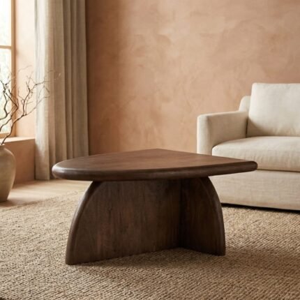 PRITI Solid Wood Side Table