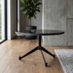 PRITI Coffee Table 38 (Black Marble Top)
