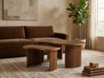 PRITI Wooden Coffee Table Set of 2