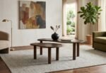 PRITI Wooden Coffee Table Set of Two