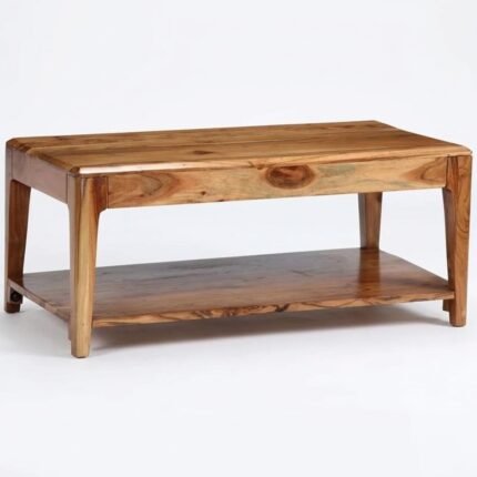 Wooden Rectangular Coffee Table – PRITI