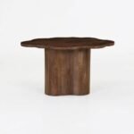 Wood Coffee Table in Dark Finish - PRITI - Image 3