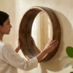 PRITI Modern Round Wall Mirror (Stylish Home Décor) - Image 4