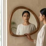 PRITI Modern Wall Mirror 7(Stylish Home Décor) - Image 4