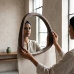 PRITI Modern Wall Mirror 70 (Stylish Home Décor) - Image 2