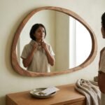 PRITI Modern Wall Mirror 80 (Stylish Home Décor) - Image 2