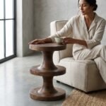 PRITI Wooden Footstool - Image 2