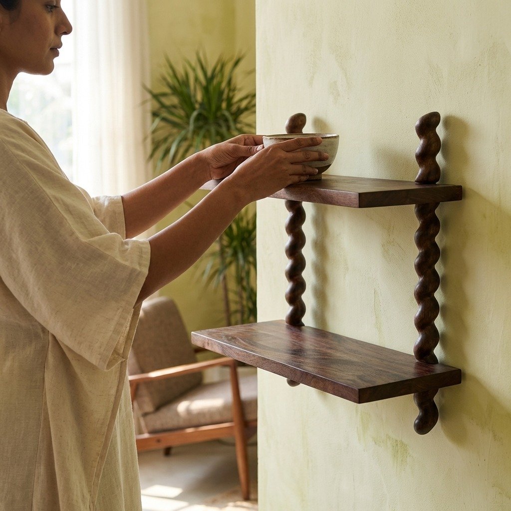 PRITI Swirl Shelving Unit PRITI Swirl Shelving Unit