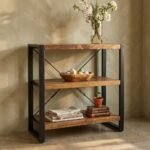 PRITI Wooden Bookcase 90 cm - Image 2