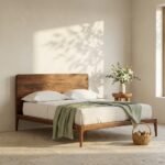 PRITI Double Bed Frame (Solid Wood )