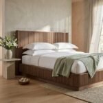 PRITI Panel Bed (Solid Wood) - Image 7