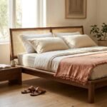 PRITI Solid Wood Bed - Image 3