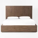 PRITI Wood Bed - Queen - Image 4