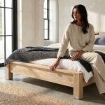 PRITI Wooden King Size Bed