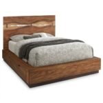 Storage Panel Solid Wood Bed - PRITI - Image 6