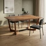 PRITI Solid Wood Dining Table