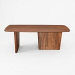 PRITI Solid Wood Dining Table 32 - Image 5
