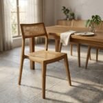 STACKABLE WOODEN CHAIR (SOLID WOOD) - PRITI - Image 3