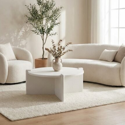 PRITI Round Coffee Table