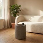 Concrete Cylinder | Round Side Table - PRITI - Image 2