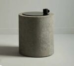 Concrete Cylinder | Round Side Table – PRITI