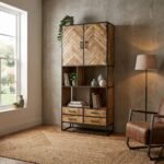 Wooden Shelving Unit 90 cm – PRITI