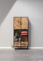 Wooden Shelving Unit 90 cm - PRITI - Image 6