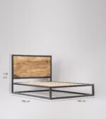 PRITI Double Bed Frame