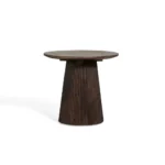 PRITI Side Table Brown 50 cm