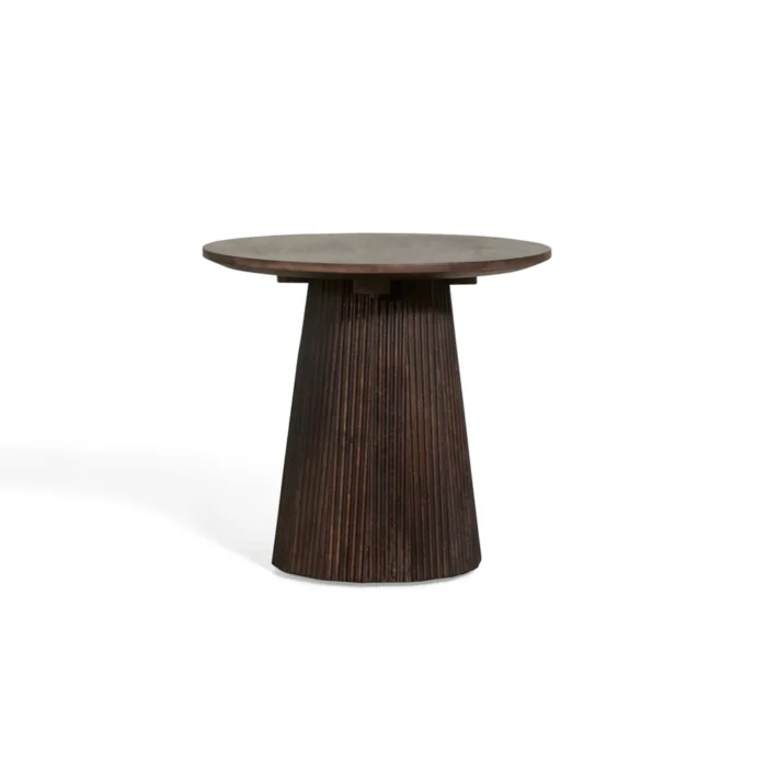 PRITI Side Table Brown 50 cm