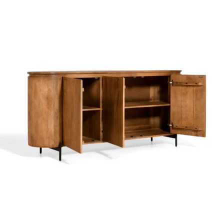 PRITI Sideboard Light Brown 180 cm