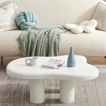 PRITI White Coffee Table