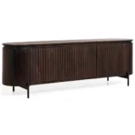 PRITI TV Cabinet Dark Brown 175cm