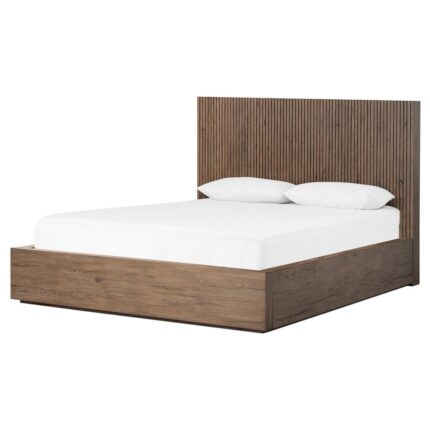 PRITI Wood Bed - Queen