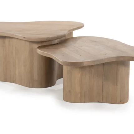 PRITI Coffee Table Set Natural