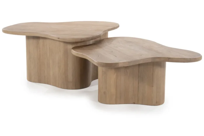 PRITI Coffee Table Set Natural