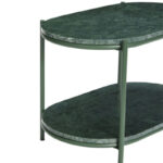 Table d'appoint en marbre vert PRITI