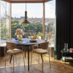 Table d'appoint en marbre vert PRITI