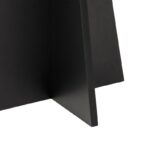Table d'appoint en marbre noir PRITI