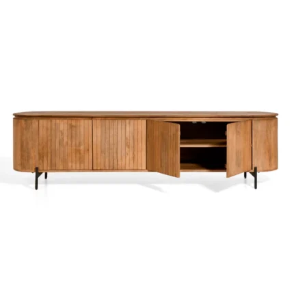 PRITI TV Cabinet Light Brown 210 cm